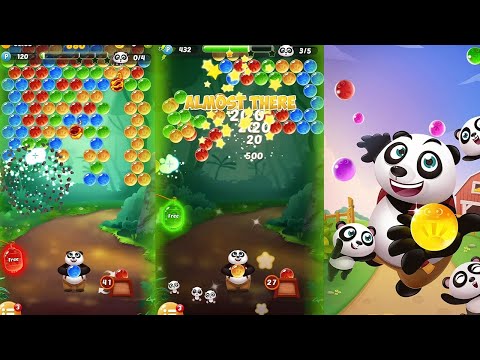 Level 1 - 10 // panda bubble shooter game