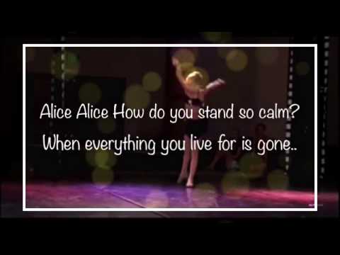 "Alice" by Bianca Ryan ~ Lyric video