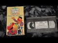 Opening Closing Of Sesame Street Elmo S World Singing Drawing More VHS From 2000