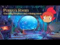 Ponyo S Room Cozy Anime Fireplace Ambience Relaxing Music Ghibli Vibes