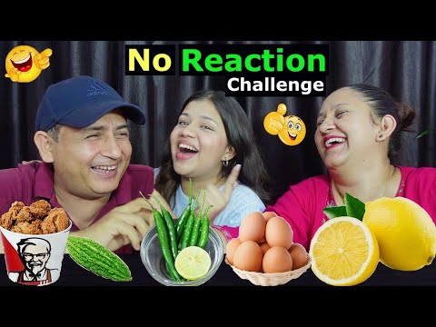 NO REACTION FOOD EATING CHALLENGE @BudaBudiVlogs @MeroNepaliKitchen