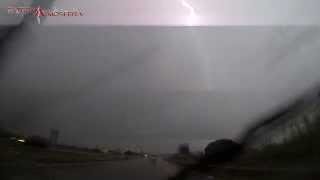 preview picture of video 'Relâmpago em Lagoa (Close Lightning strike)!'