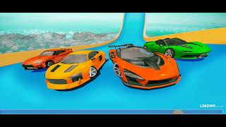 Toon Car Stunt Driving 3D Game video preview