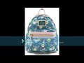 Loungefly Stitch Lilo And Stitch All Over Print Womens Double Strap Shoulder Bag Purse