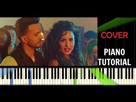Luis Fonsi & Demi Lovato - Échame La Culpa - Piano Cover / Tutorial - Synthesia