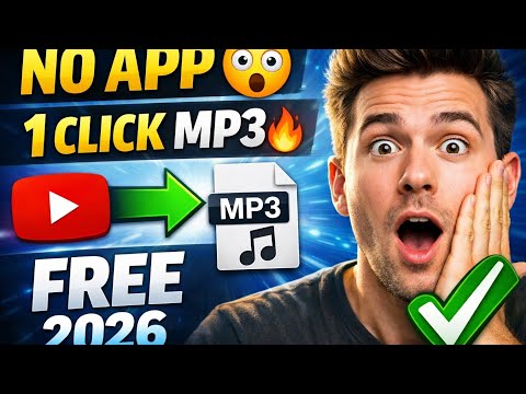 Best Free YouTube to MP3 Converter 2026 🔥 (No App Needed)