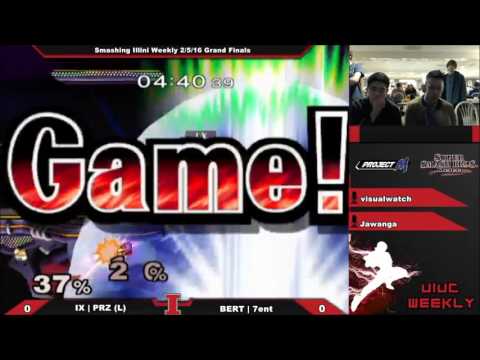 [Smashing Illini Weekly 2/5/16] IX | PRZ (Fox) vs. BERT | 7ent (Falco) Grand Finals
