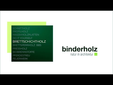 binderholz Brettschichtholz