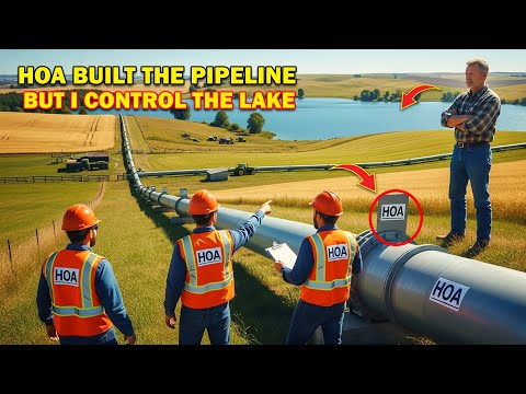 HOA Built a Pipeline Through My Farm — But They Didn’t Know I Own the Upstream Lake