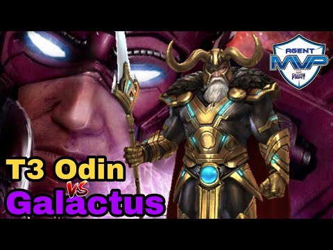 T3 Odin vs Galactus GBR. Marvel Future Fight