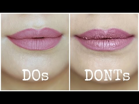 Liquid Lipstick Mistakes to Avoid | Do's and Don'ts