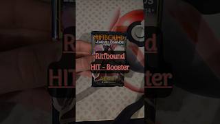 Riftbound Booster Opening - Only Hit Packs - Unboxing New TCG - #video #shorts