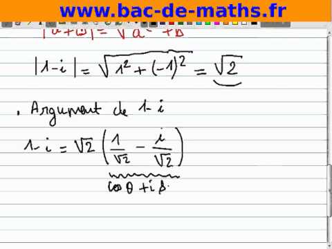 comment trouver un argument de z