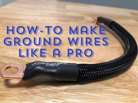 Must Have Upgrade — 0 gauge Ground Cables