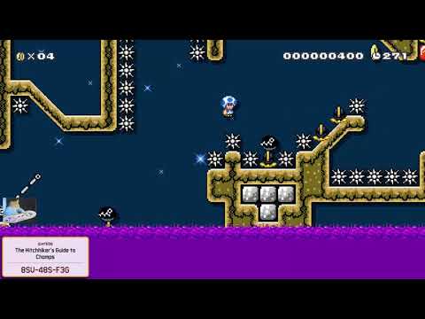 Mario Maker 2 Speedrun - Hitchhiker's Guide to Chomps