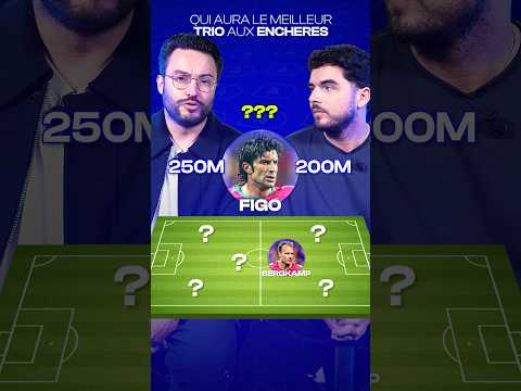 Qui aura le MEILLEUR TRIO OFFENSIF ALL TIME ? 🏆⚽️ #footballshorts #football #zidane