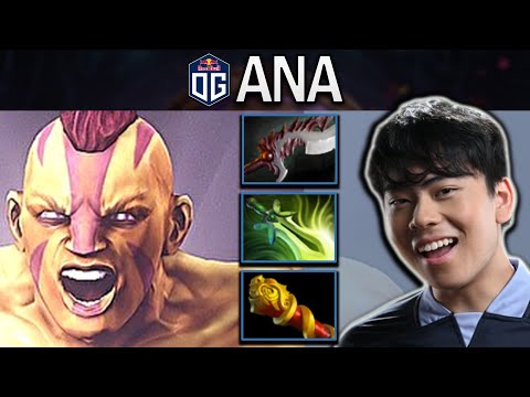 OG.ANA SMURF ANTI-MAGE WITH MKB-21 KILLS - DOTA 2 PRO GAMEPLAY