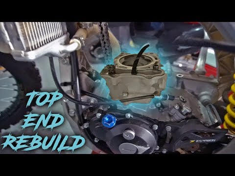 NO MORE OIL LEAK | Head Gasket Replacement yz250f