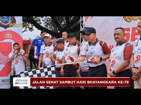 PRESISI UPDATE: JALAN SEHAT POLDA SULTRA SAMBUT HARI BHAYANGKARA KE-79 29/06/2025 12.00