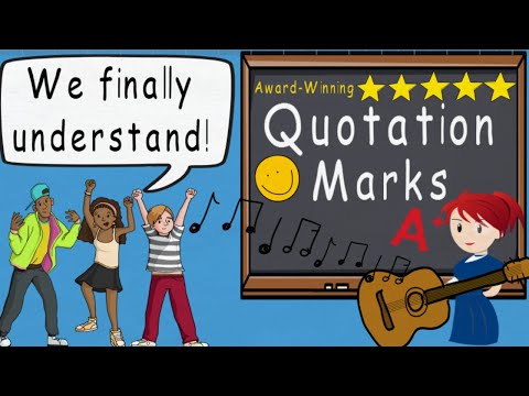 Quotations Song (Quotation Marks by Melissa) | Award Winning Quotation Mark Educational Song