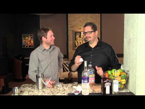 White Cosmopolitan from the Cocktail Dudes