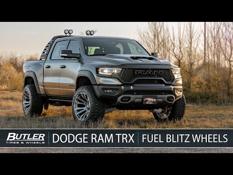 Dodge Ram TRX | 22in Fuel Blitz Wheels | Custom Wrap | Butler Tire