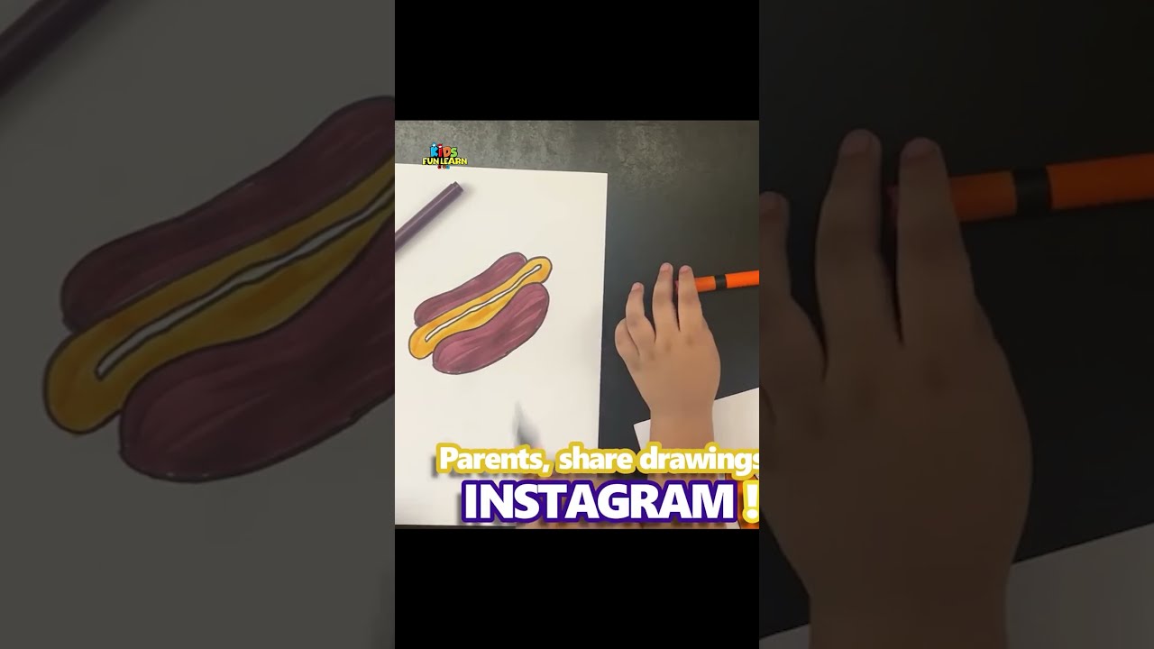 How to Draw HOTDOG