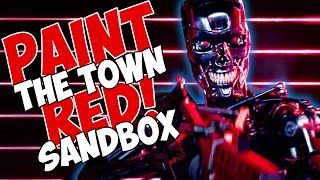WAR AGAINST THE MACHINES // Paint The Town Red Sandbox Mode (Shotgun Mode)