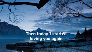 Today I Started Loving You Again by Merle Haggard - 1968 (with lyrics)