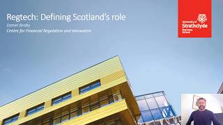 RegTech: Defining Scotland's role.