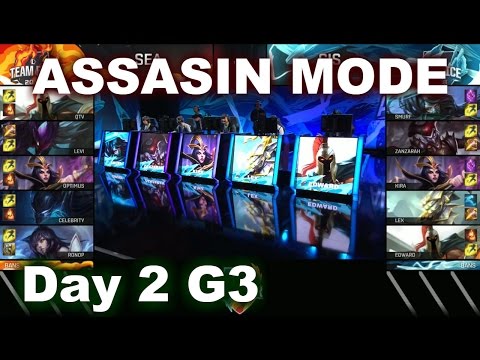 SEA vs CIS Assasin Mode | 2016 LoL IWC All-Stars Day 2 | FIRE vs ICE