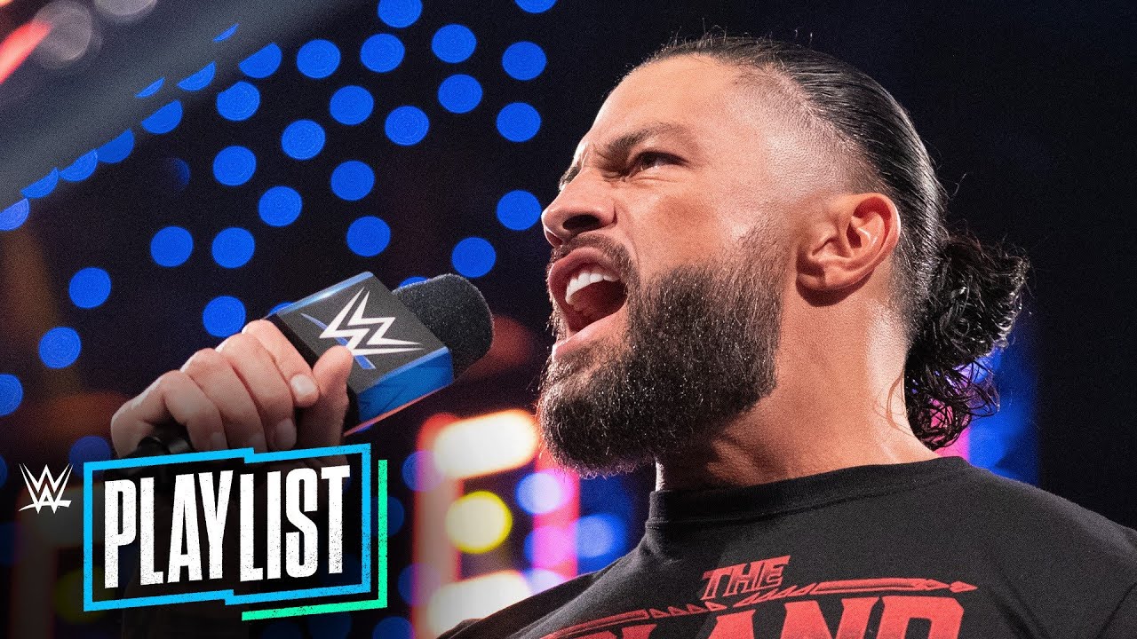 Roman Reigns destroying people on the mic for 30 minutes: WWE Playlist