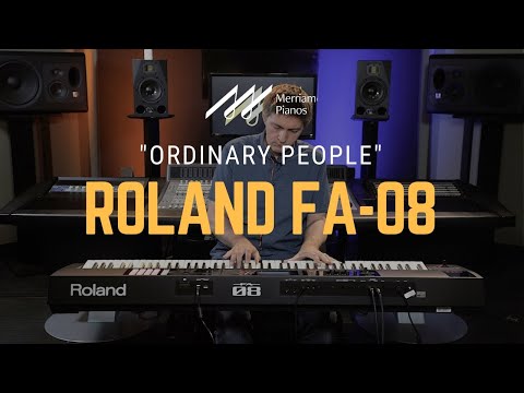 🎹Roland FA-08 Workstation Playing Demo - “Ordinary People” by John Legend🎹