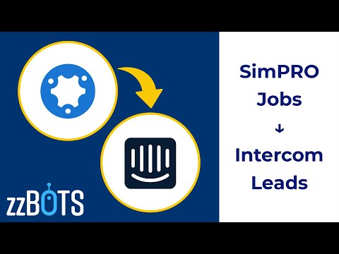 Como sincronizar trabalhos simPRO (recursos adicionais) com leads de intercomunicação | zzBots