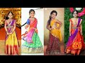 Latest Pattu Half Saree Designs Kids Pattu LEHENGA Kids HALF Saree Designs