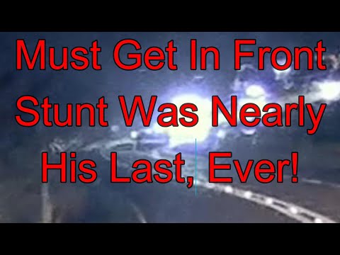 Dangerous MGIF Was Nearly His Last. Pulls Out In Front Of Artic In The Dark.