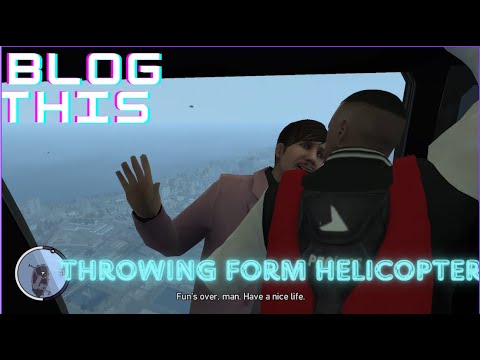GTA 4 mission BLOG THIS   walkthrough. W/O cheat code.