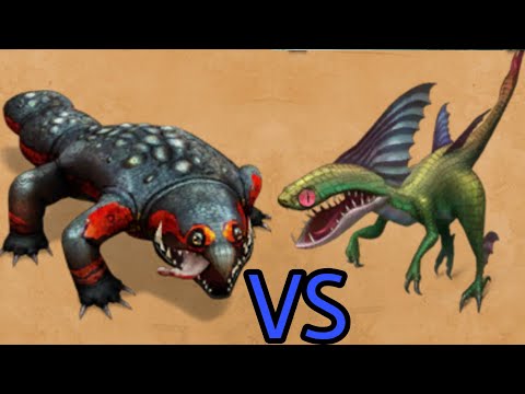 SPEED STINGER VS CAVERN CRASHER - Dragons:Rise of Berk