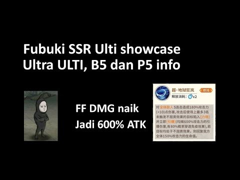 Fubuki SSR Ultra Ulti Pasif B5 dan Ungu 5 info