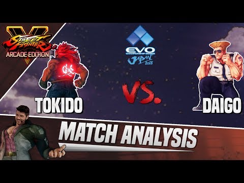 SFV AE Match Analysis: EVO Japan 2018 - Tokido vs. Daigo