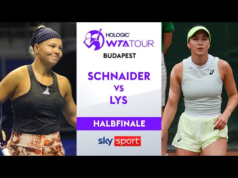 Shnaider vs. Lys - Halbfinale | Hungarian Ladies Open Budapest 2024 | Highlights - Sky Sport Tennis