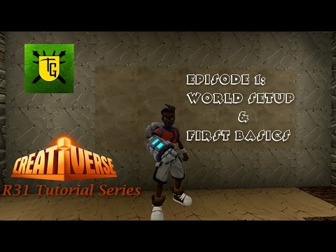 Creativerse Tutorial: Surviving Your First Day & Night (R31-Ep1)
