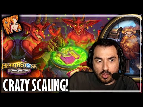 NOMI + COOKED BOOK = CRAZY SCALING - Hearthstone Battlegrounds