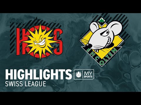 Sierre vs. Olten 0:4 - Highlights Swiss League | Playoff-Viertelfinal, Spiel 1