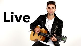 Jake Miller Performs 'Overnight' Acoustic - HollywoodLife Live Sessions