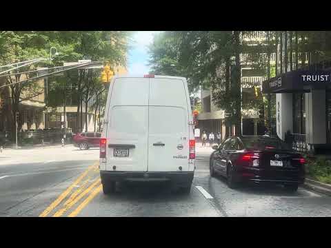 Atlanta Georgia 4K Drive Tour (Downtown)