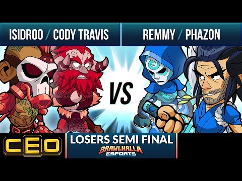 Phazon & Remmy vs Cody Travis & Isidroo - Losers Semi Final - CEO 2019 2v2