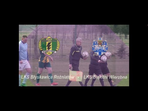 Mecz KEEZA Klasa A LKS Błyskawica Rożniatów - LKS Błękitni Wierzbna - rozegrany 10.04.2022 r.