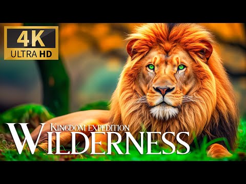 Kingdom Expedition Wilderness 4K 🦁 Exploring Relaxing Beautiful Nature Videos with Calm Piano Music