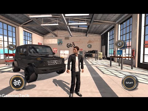 Mercedes Benz G63 AMG Driving Mobile Simulator Gameplay